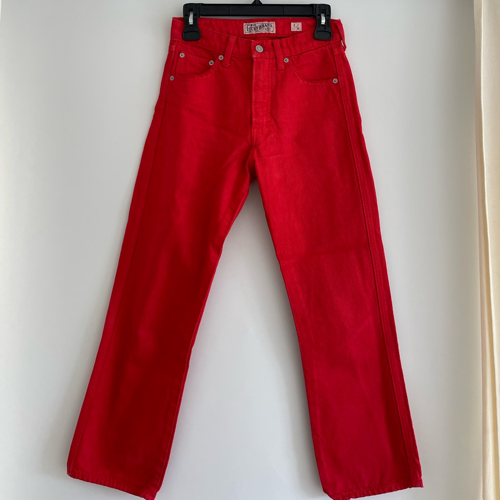 Lucky Brand Red Jeans